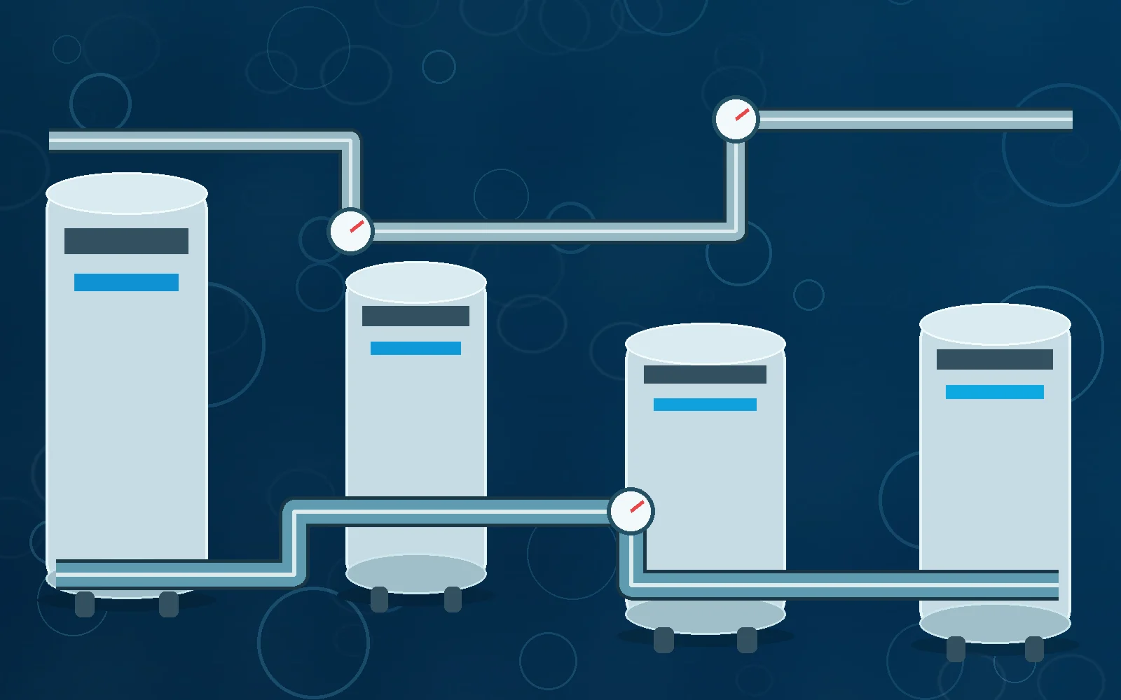 Water treatment plant equipment