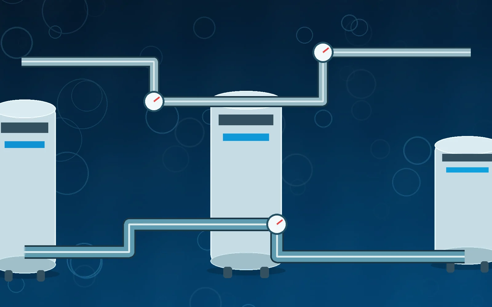 Large water treatment infrastructure