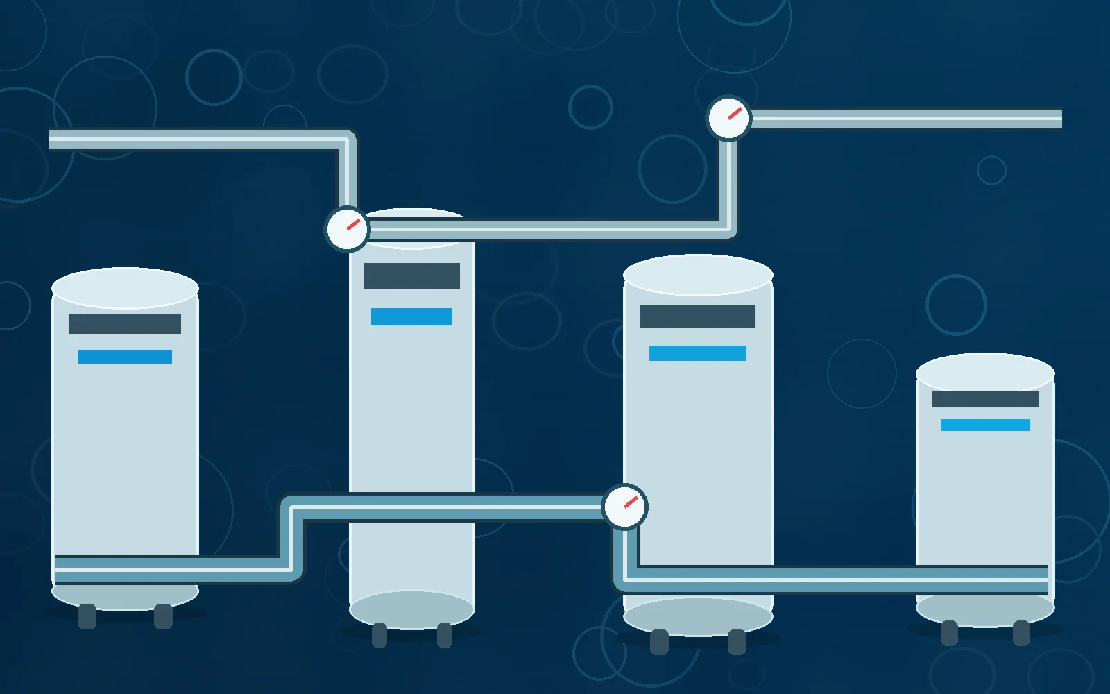 Water treatment installation